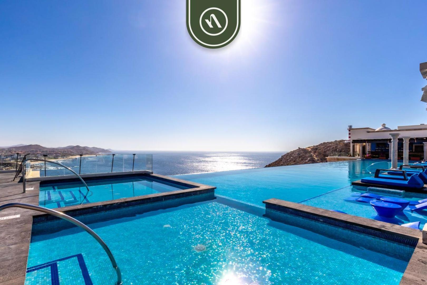 3Br Condo With Private Terrace - Ocean View - Pool Cabo San Lucas Eksteriør billede